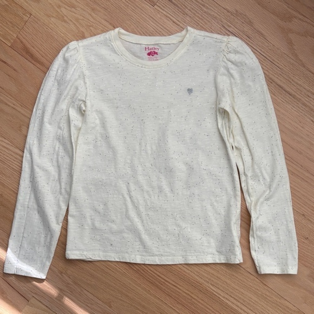 Hatley Girls Glitter Long Sleeve Top | 12